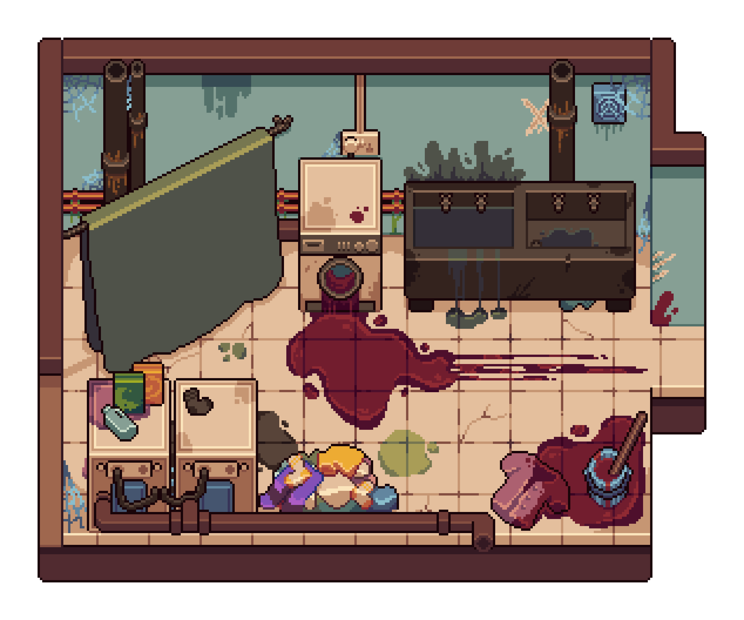 Haunted Laundry Room